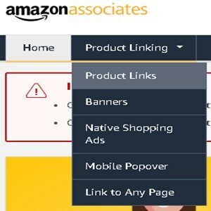 Do Affiliate Marketing Step Step See Amazon Affiliate Account Product Link Type Options