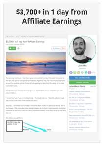 Learn Earn Wealthy Affiliate I Made 3700 dollars in one day